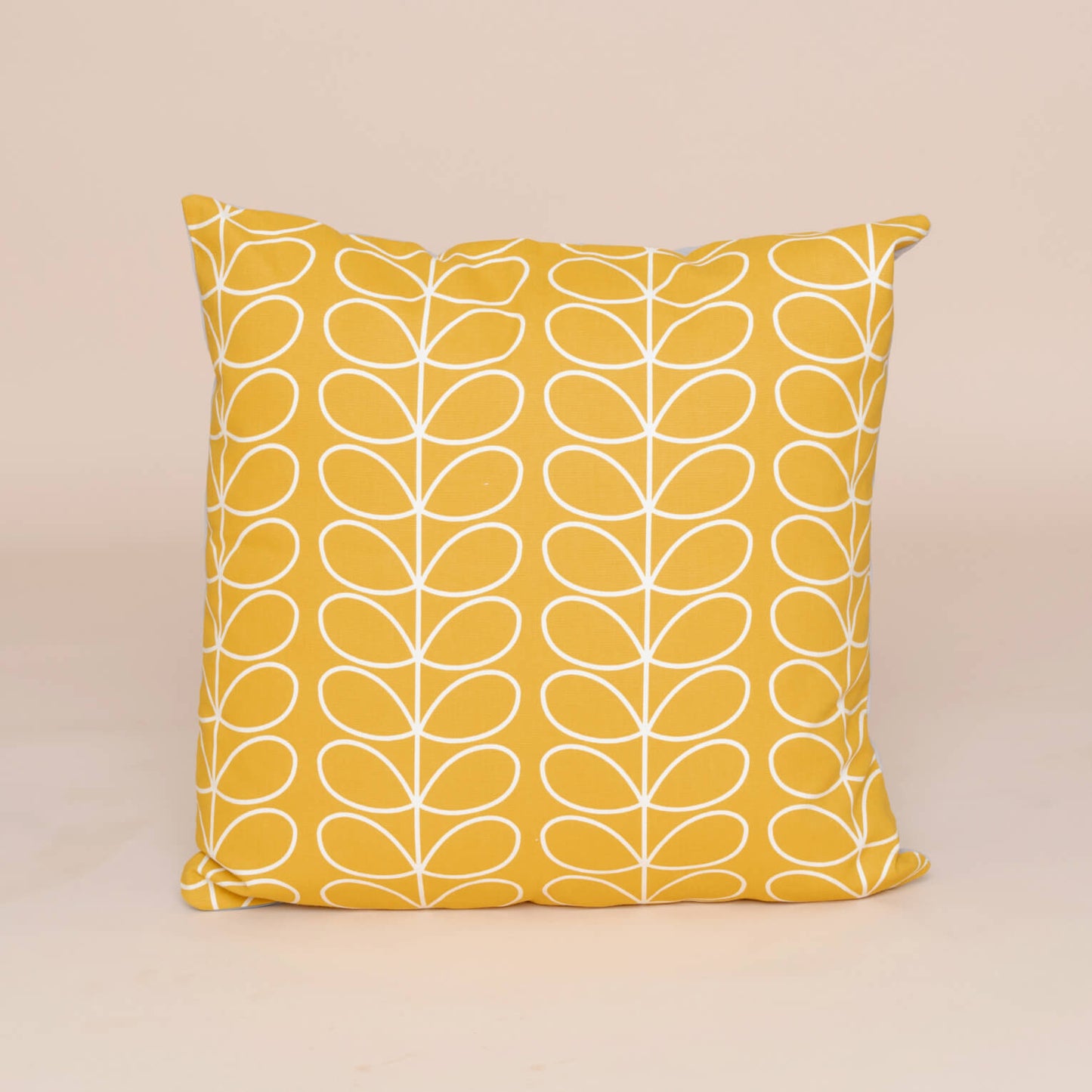 Orla Kiely Linear Stem 20x20" Cushion Covers in Dandelion (yellow)