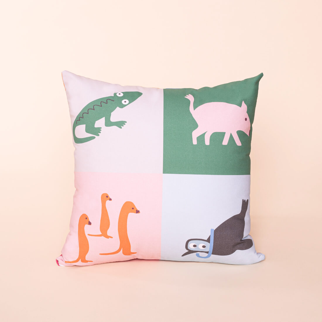 Paintbrush Studio Animal Kingdom Version 1 20x20” Cushion Cover