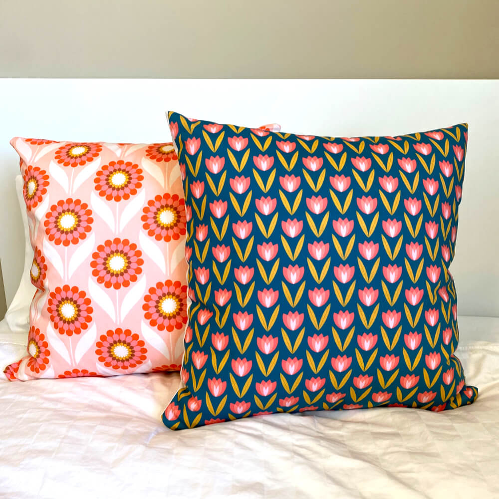 Kate Rhees Deco Tulips 20x20” Cushion Cover