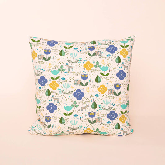 No Tomodachi Ippai Lemon 20x20” Cushion Cover Cotton & Steel