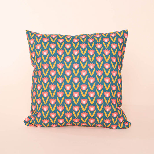 Kate Rhees Deco Tulips 20x20” Cushion Cover