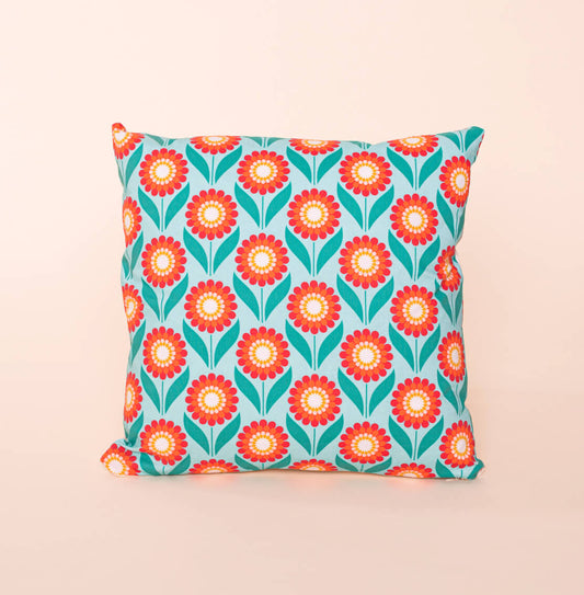 Kate Rhees Vintage Dahlias 18x18” Cushion Cover