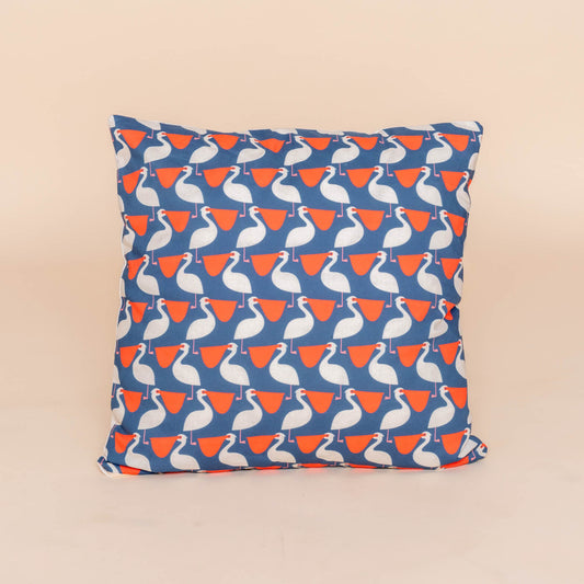 Kate Rhees Preppy Pelicans 18x18” Cushion Cover
