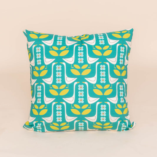 Kate Rhees Garden Geese 20X20” Cushion Cover