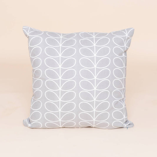 Orla Kiely Linear Stem 20x20" Cushion Covers in Cool Grey