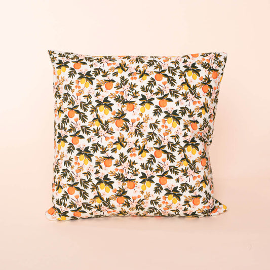 Primavera Citrus Cream 20x20” Cushion Cover